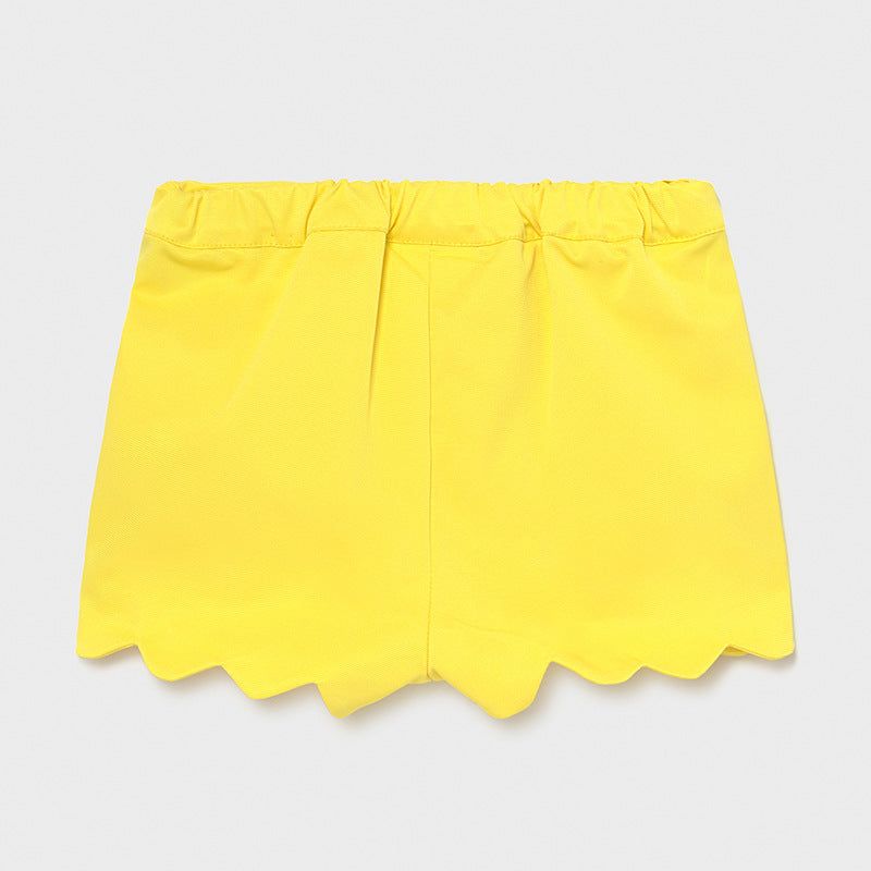 Pantaloncino saten neonata Mayoral giallo Mayoral 6 Mesi 68cm