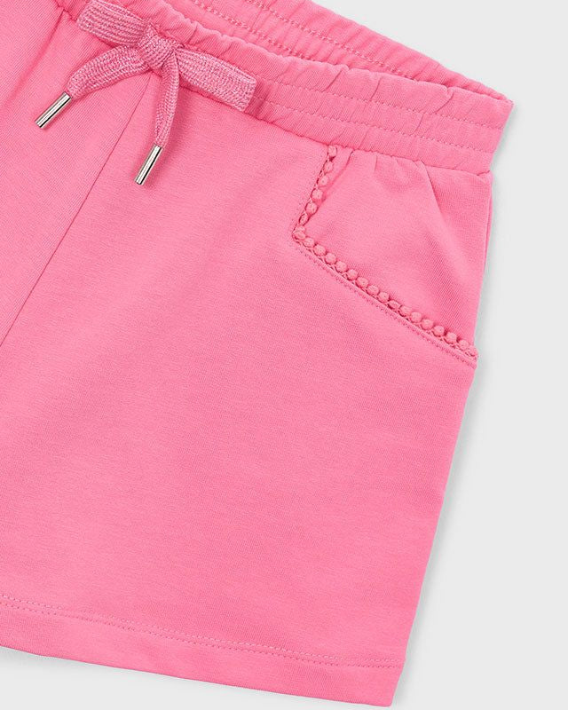 Shorts Bambina Mayoral in felpa Geranio Mayoral 2 Anni 92cm