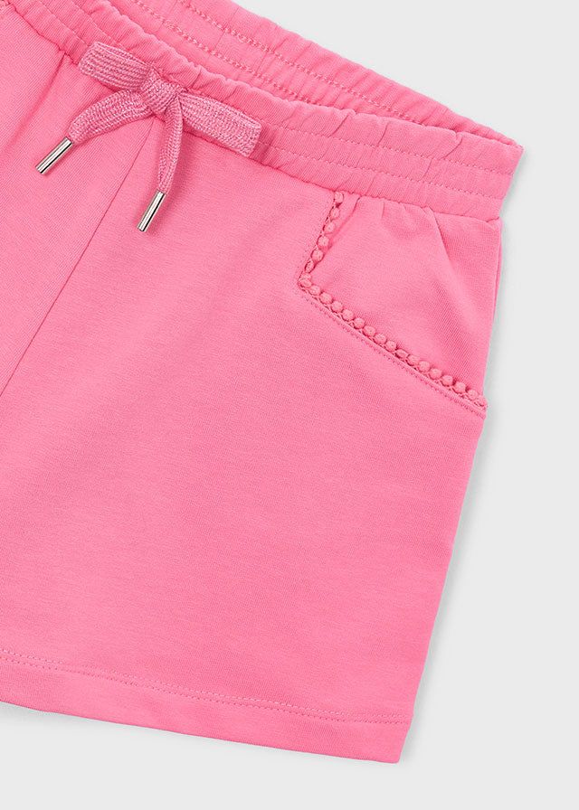 Shorts Bambina Mayoral in felpa Geranio Mayoral 2 Anni 92cm