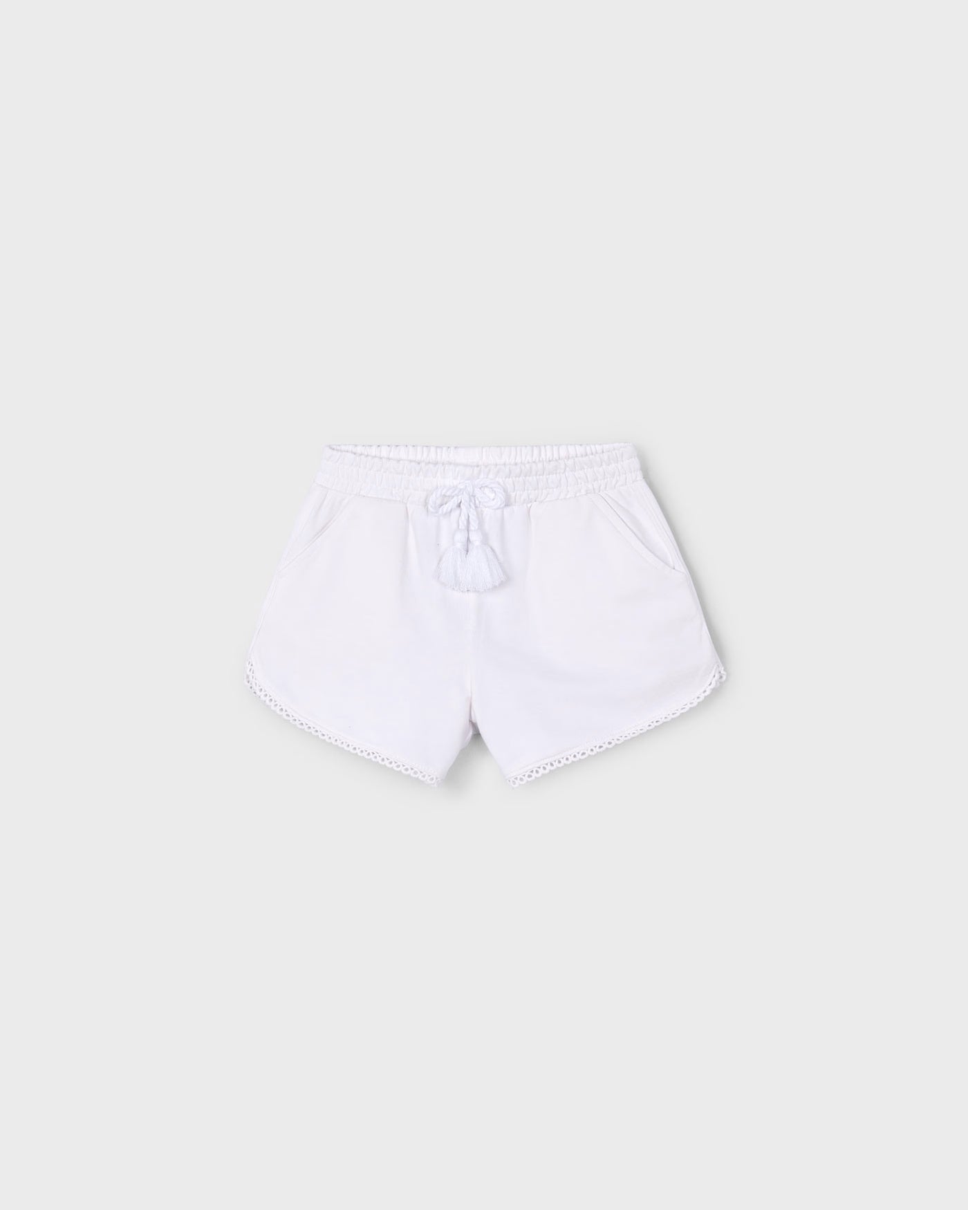 Pantaloncino sportivo basico bambina Mayoral bianco Mayoral Bianco