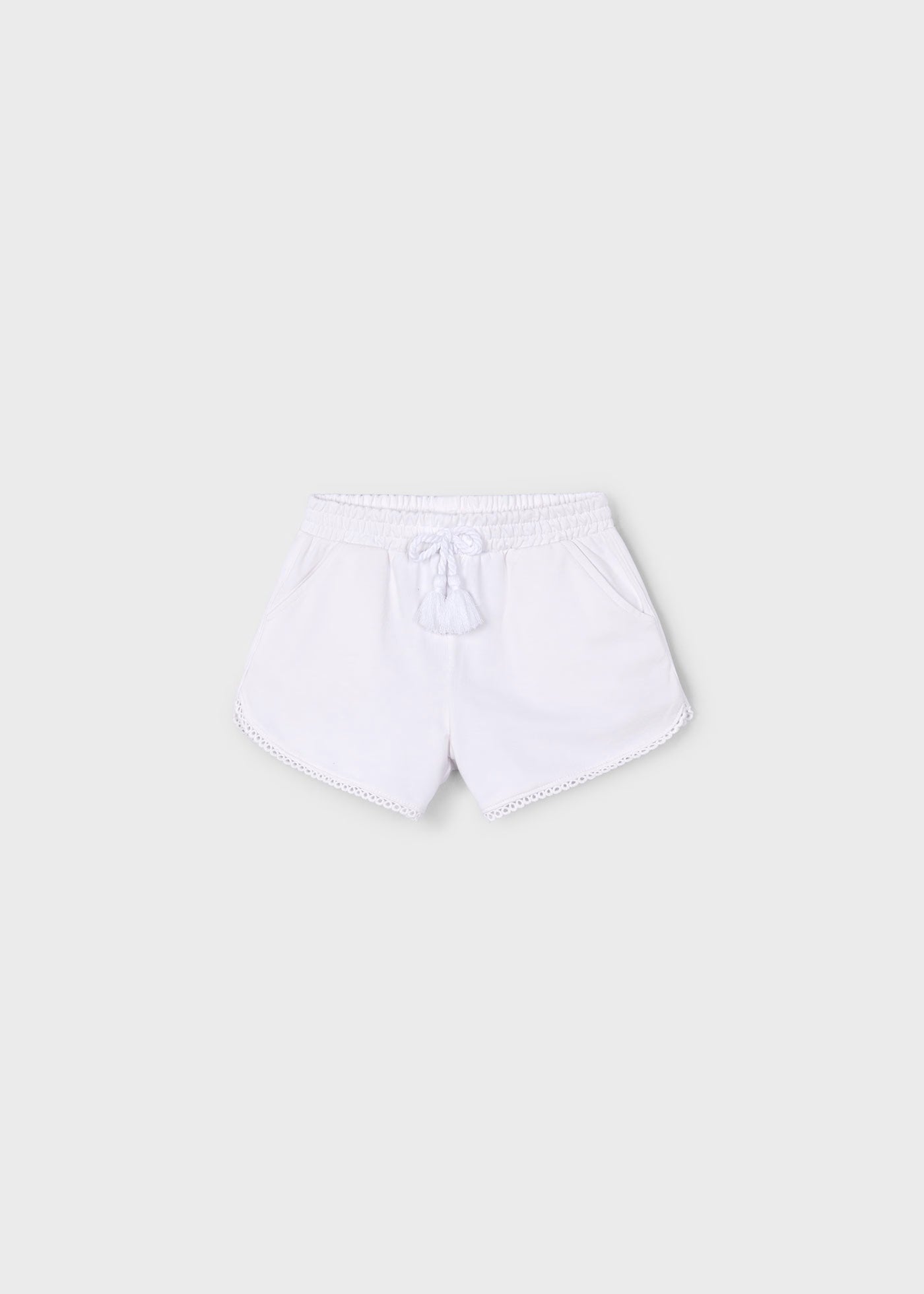 Pantaloncino sportivo basico bambina Mayoral bianco Mayoral Bianco