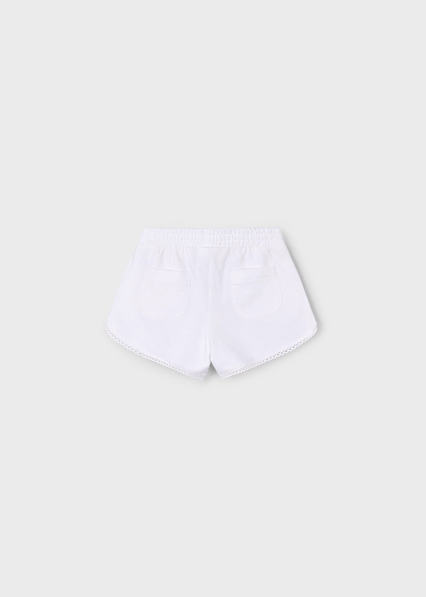 Pantaloncino sportivo basico bambina Mayoral bianco Mayoral Bianco