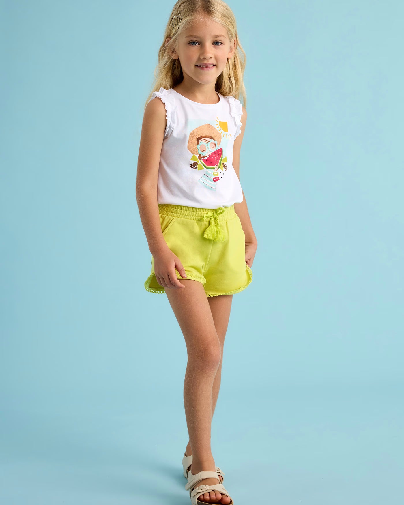 Pantaloncino sportivo basico bambina Mayoral cedro Mayoral 2 Anni 92cm