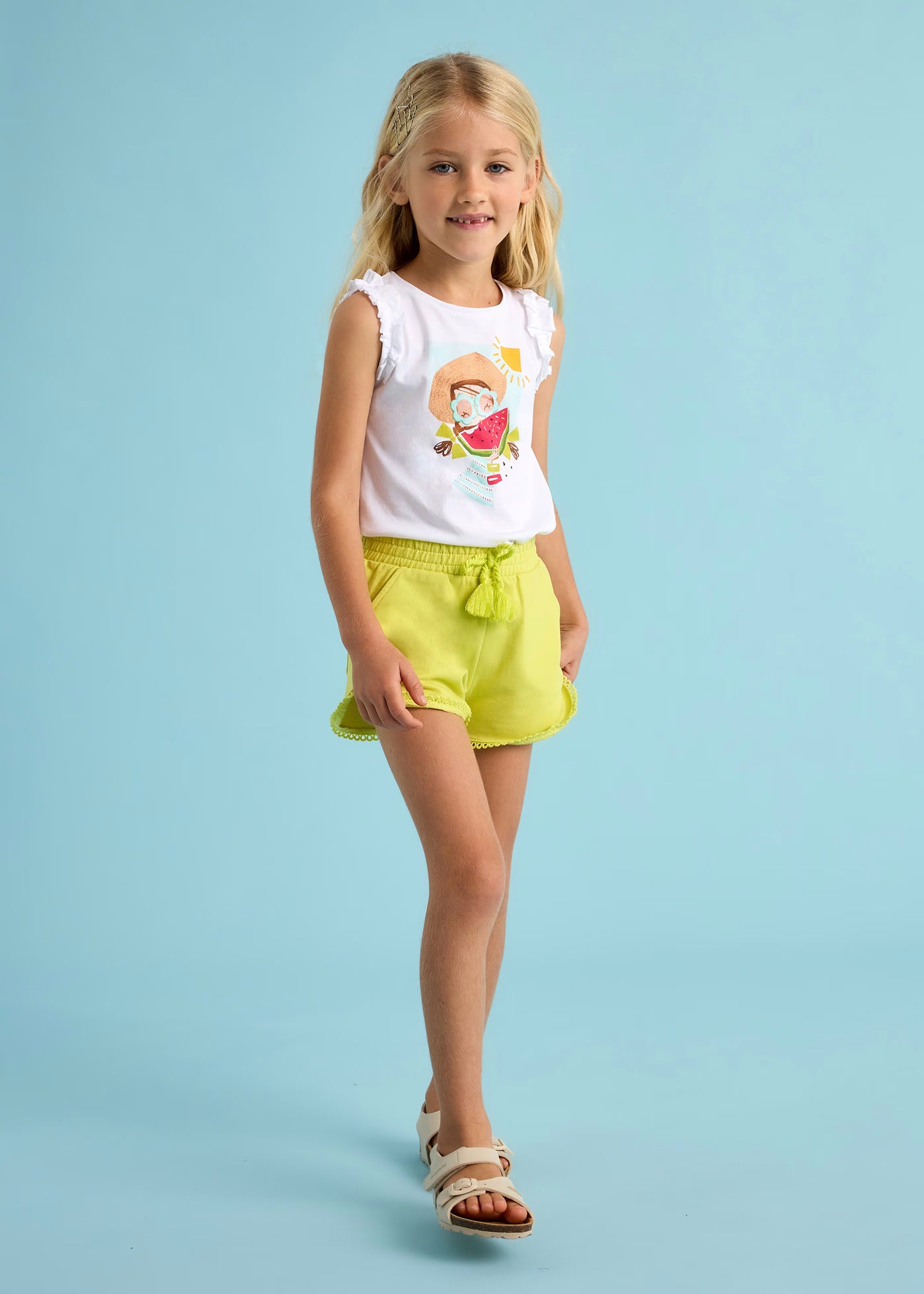 Pantaloncino sportivo basico bambina Mayoral cedro Mayoral 2 Anni 92cm