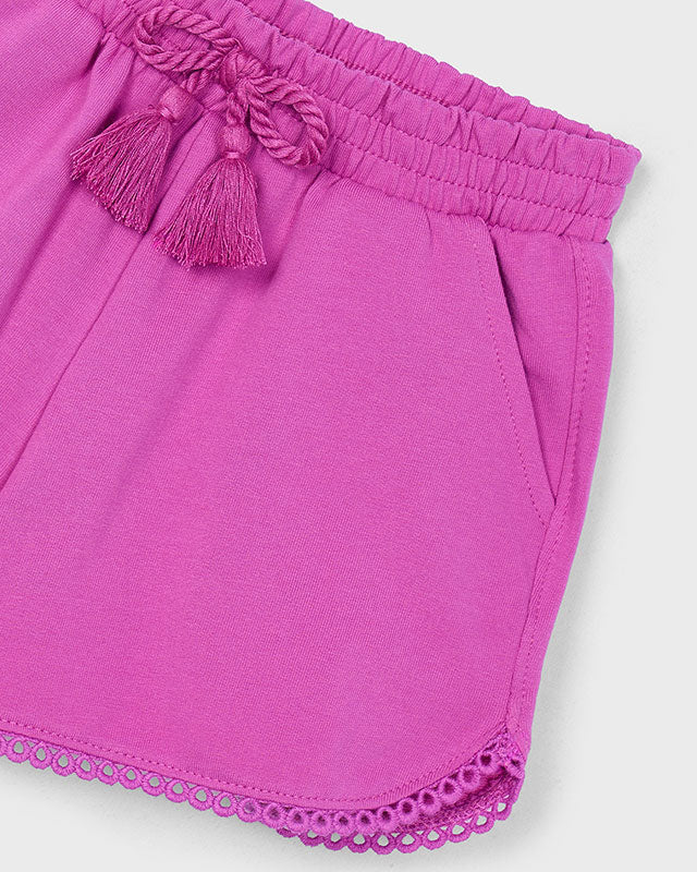 Pantaloncino sportivo basico bambina Mayoral orchidea Mayoral Malva