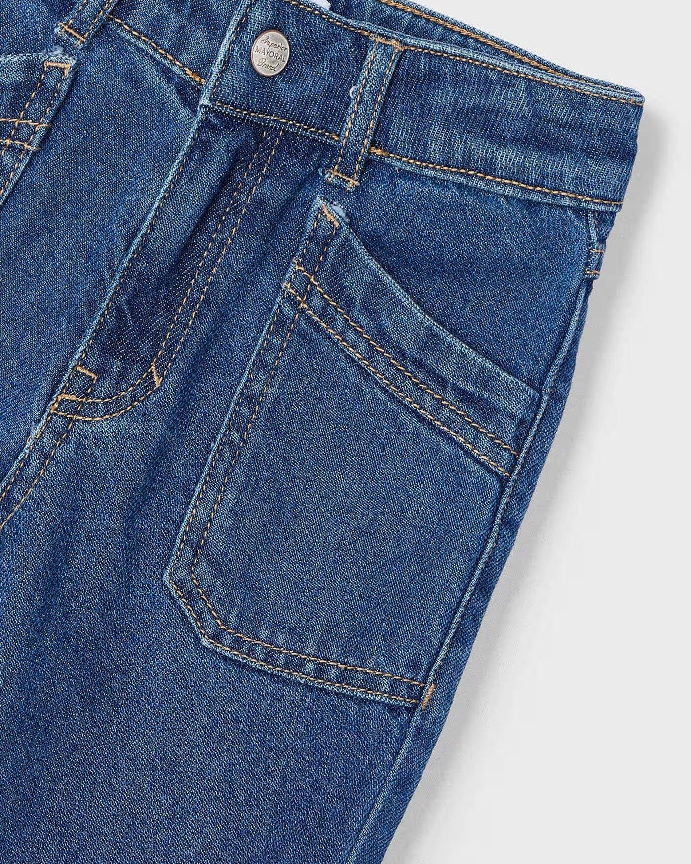 Pantalone ampio bambina Mayoral jeans scuro Mayoral 2 Anni 92cm