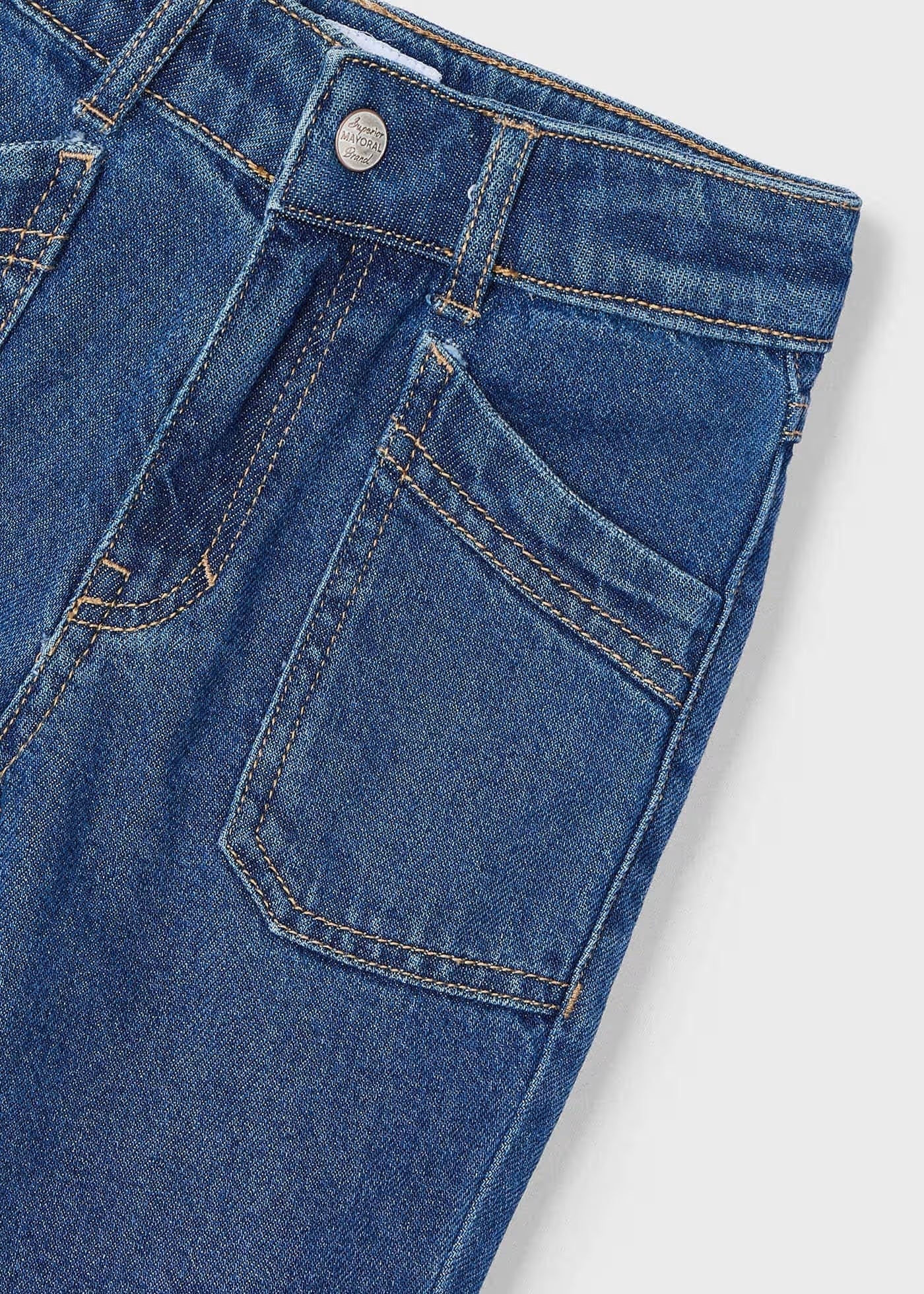 Pantalone ampio bambina Mayoral jeans scuro Mayoral 2 Anni 92cm