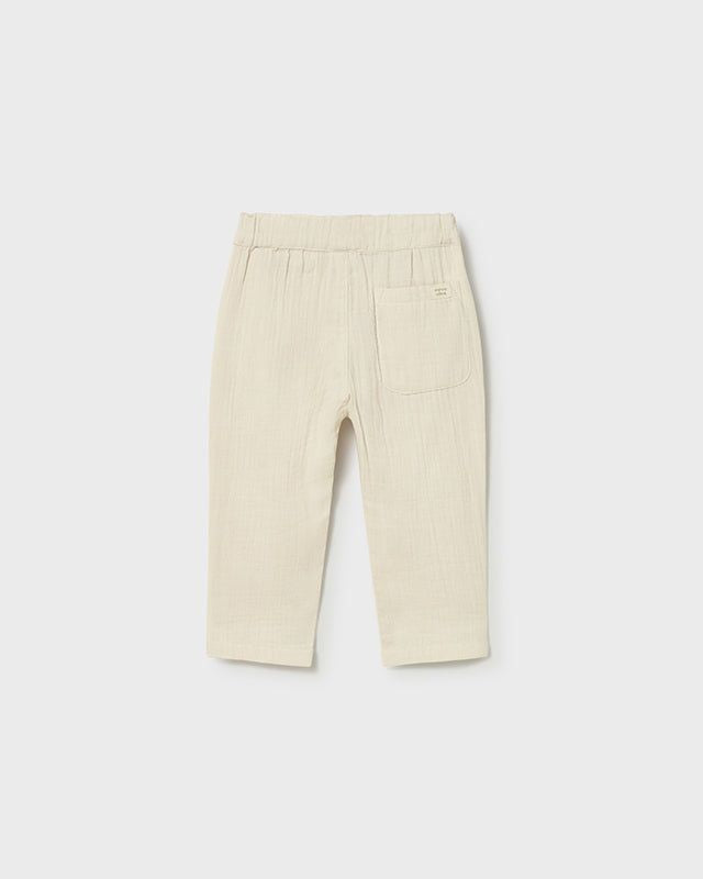 Pantalone bambula neonato Mayoral beige corda Mayoral 6 Mesi 68cm
