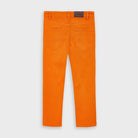 Pantalone basic bambino Mayoral 5 tasche slim fit arancione - ErreGiModaBimbo