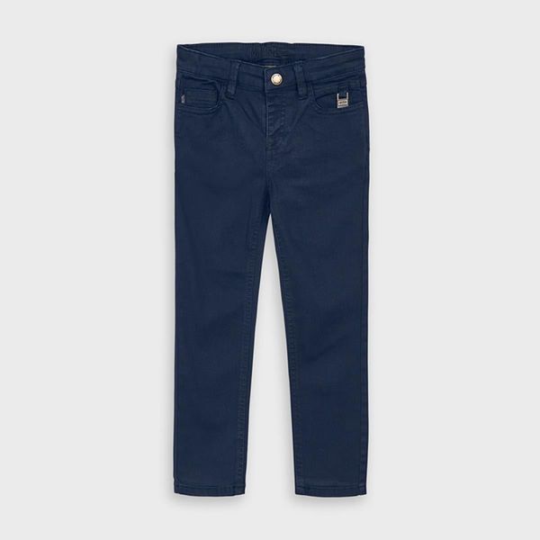 Pantalone basico bambino Mayoral 5 tasche slim fit Blu - ErreGiModaBimbo