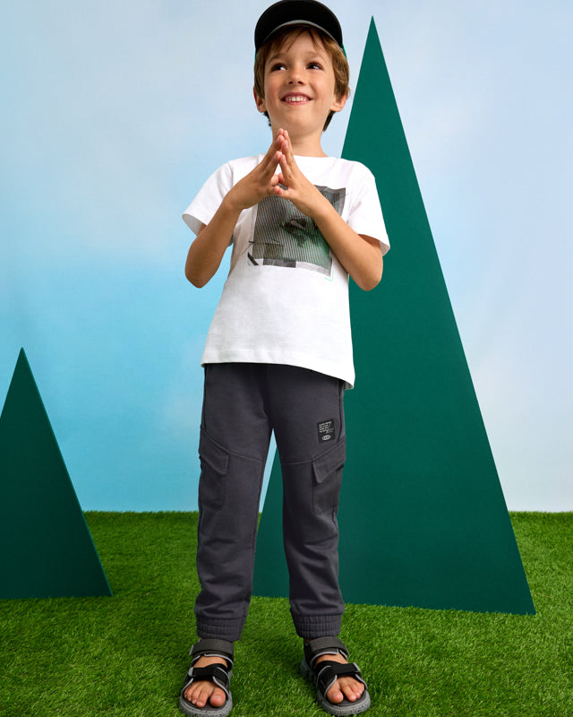 Pantalone cargo bambino Mayoral liquirizia Mayoral Liquirizia