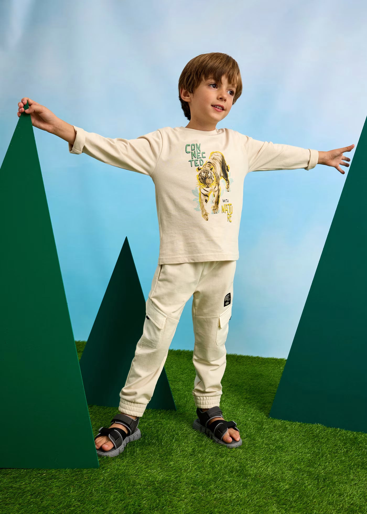 Pantalone lungo cargo bambino Mayoral cecio Mayoral 2 Anni 92cm