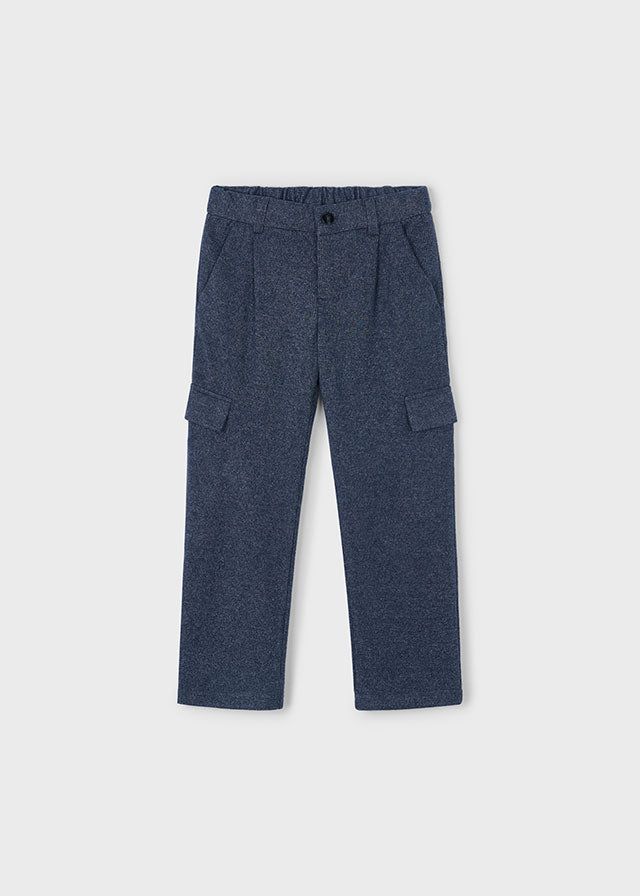 Pantalone cargo casual bambino Mayoral blu marino mix Mayoral 2 Anni 92cm