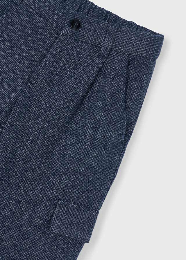 Pantalone cargo casual bambino Mayoral blu marino mix Mayoral 2 Anni 92cm