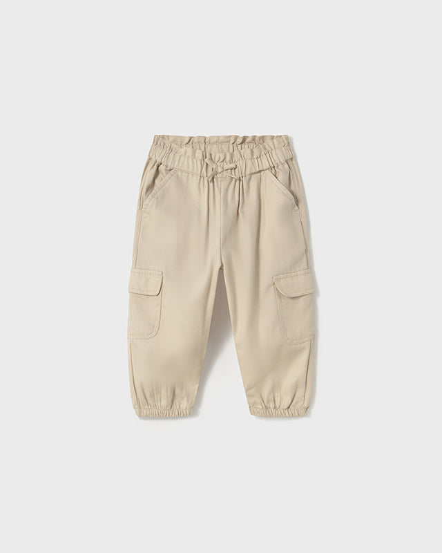 Pantalone cargo neonata Mayoral beige Mayoral Beige