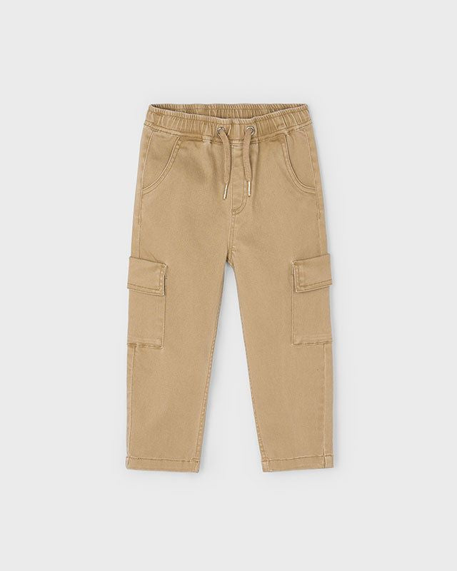 Pantalone cargo unisex bambini Mayoral caramello Mayoral 2 Anni 92cm