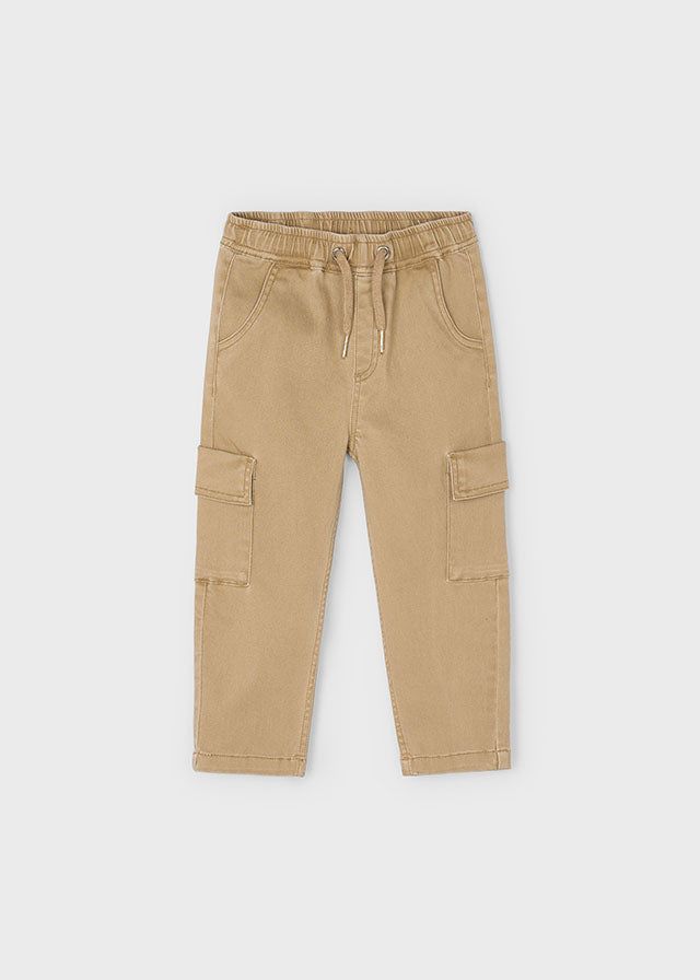 Pantalone cargo unisex bambini Mayoral caramello Mayoral 2 Anni 92cm