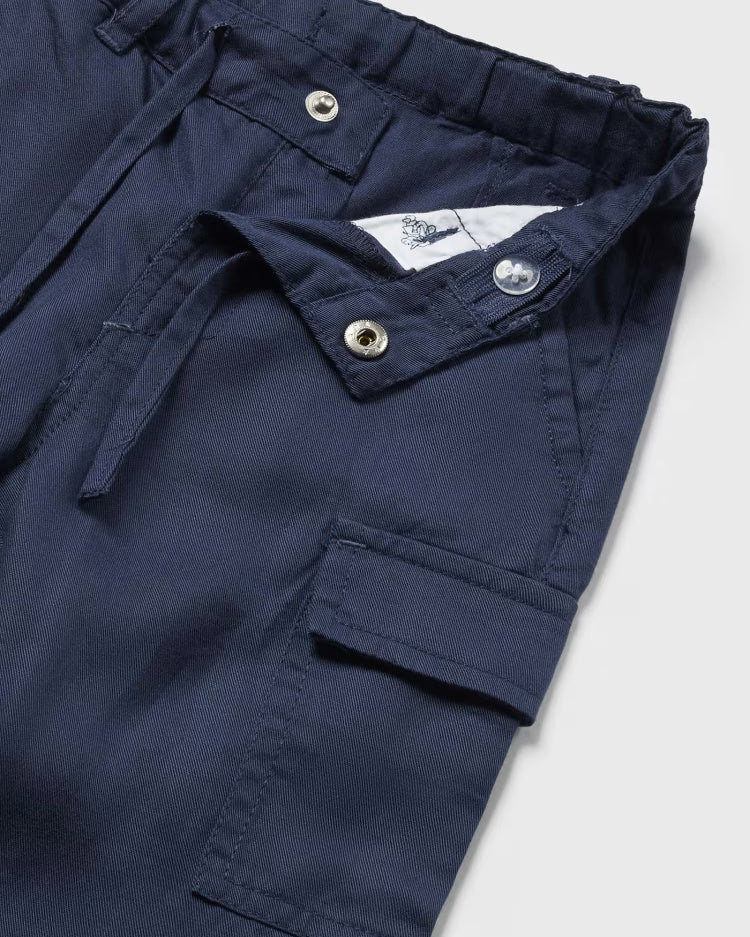 Pantaloni chino tencel lyocel neonato Mayoral blu marino Mayoral Blu