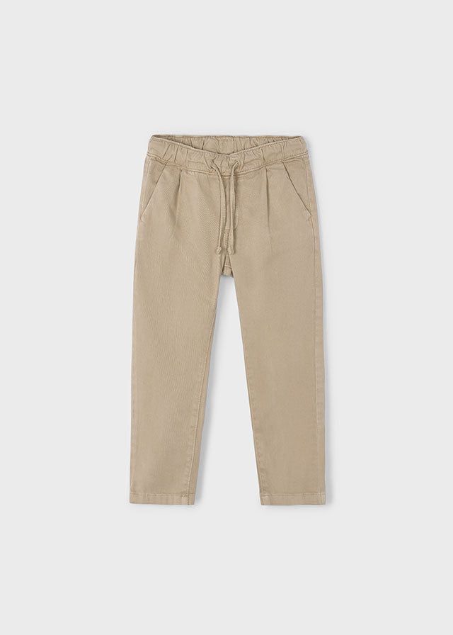 Pantalone chino jogger bambino Mayoral beige Mayoral 2 Anni 92cm