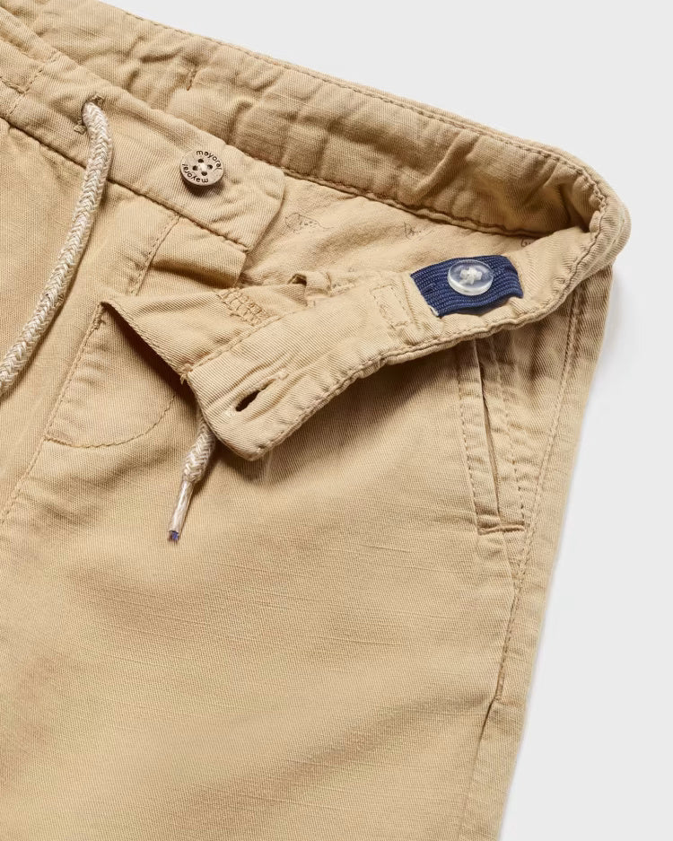 Pantalone chino relaxed neonato Mayoral beige - ErreGiModaBimbo