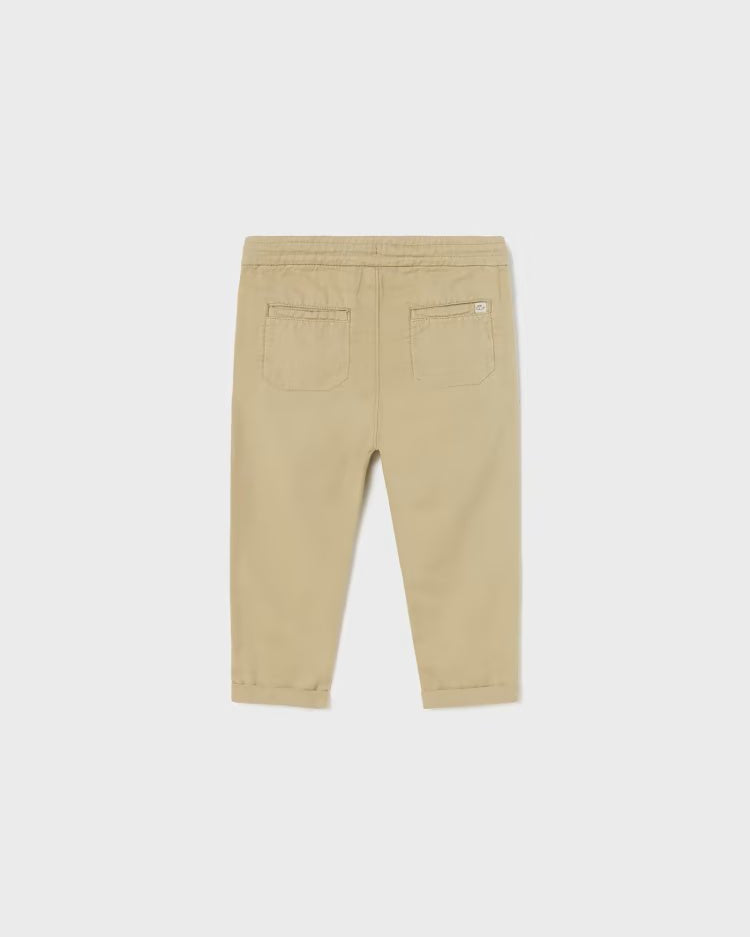 Pantalone chino relaxed neonato Mayoral beige - ErreGiModaBimbo