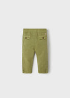 Pantalone chino relaxed neonato Mayoral verde - ErreGiModaBimbo