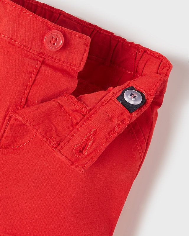 Pantalone corto shorts rosso neonato Mayoral Newborn - ErreGiModaBimbo