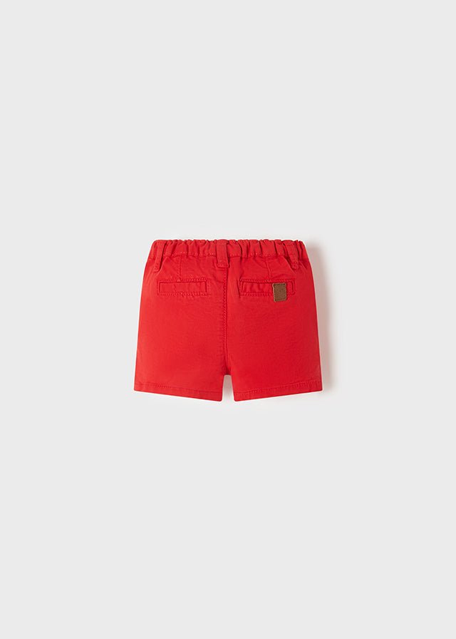 Pantalone corto shorts rosso neonato Mayoral Newborn - ErreGiModaBimbo