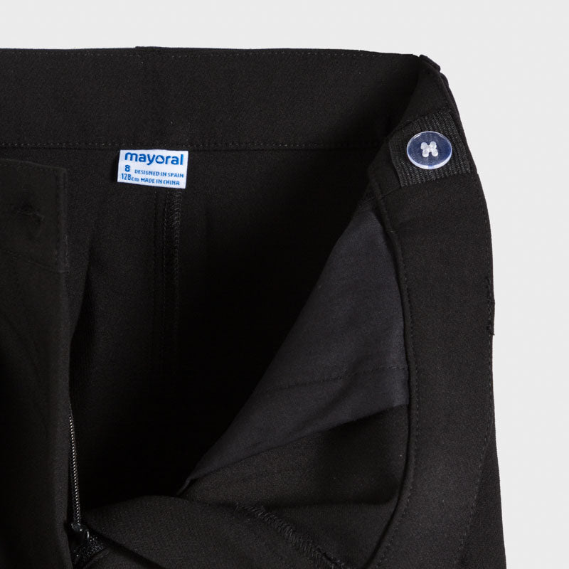 Pantalone cropped ragazza con cintura regolabile - ErreGiModaBimbo