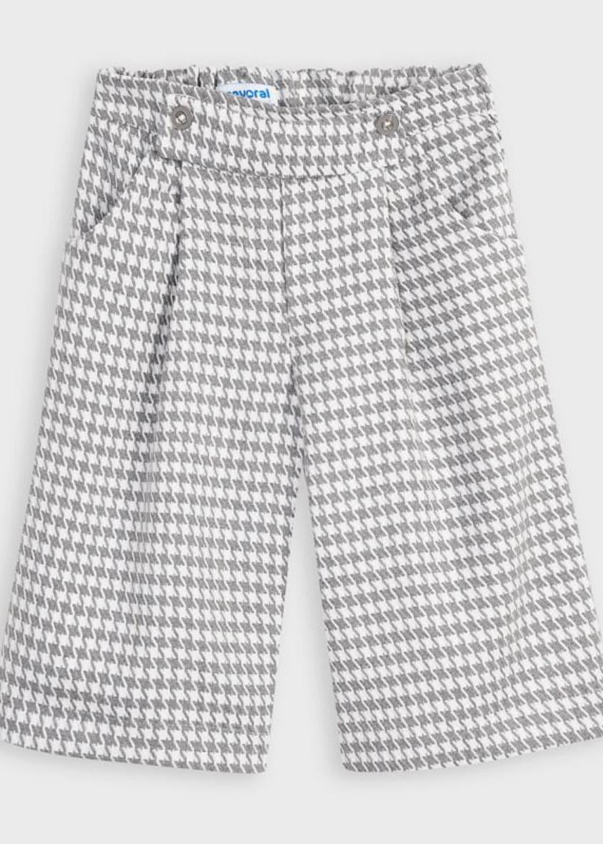 Pantalone culotte bambina Mayoral fantasia moderna - ErreGiModaBimbo