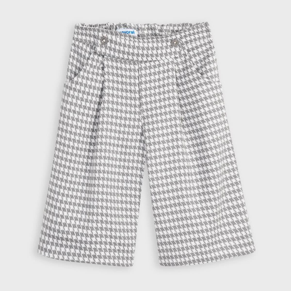 Pantalone culotte bambina Mayoral fantasia moderna - ErreGiModaBimbo