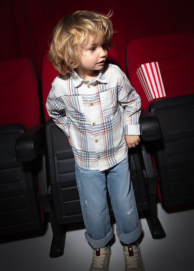 Pantalone denim largo Mayoral jeans chiaro Mayoral 2 Anni 92cm