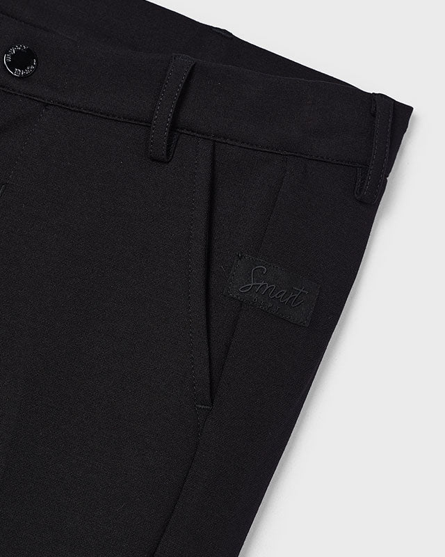 Pantalone elegante chino bambino Mayoral nero Mayoral Nero