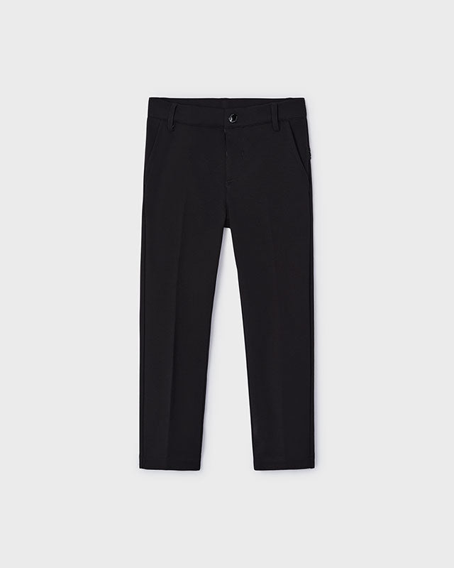 Pantalone elegante chino bambino Mayoral nero Mayoral Nero