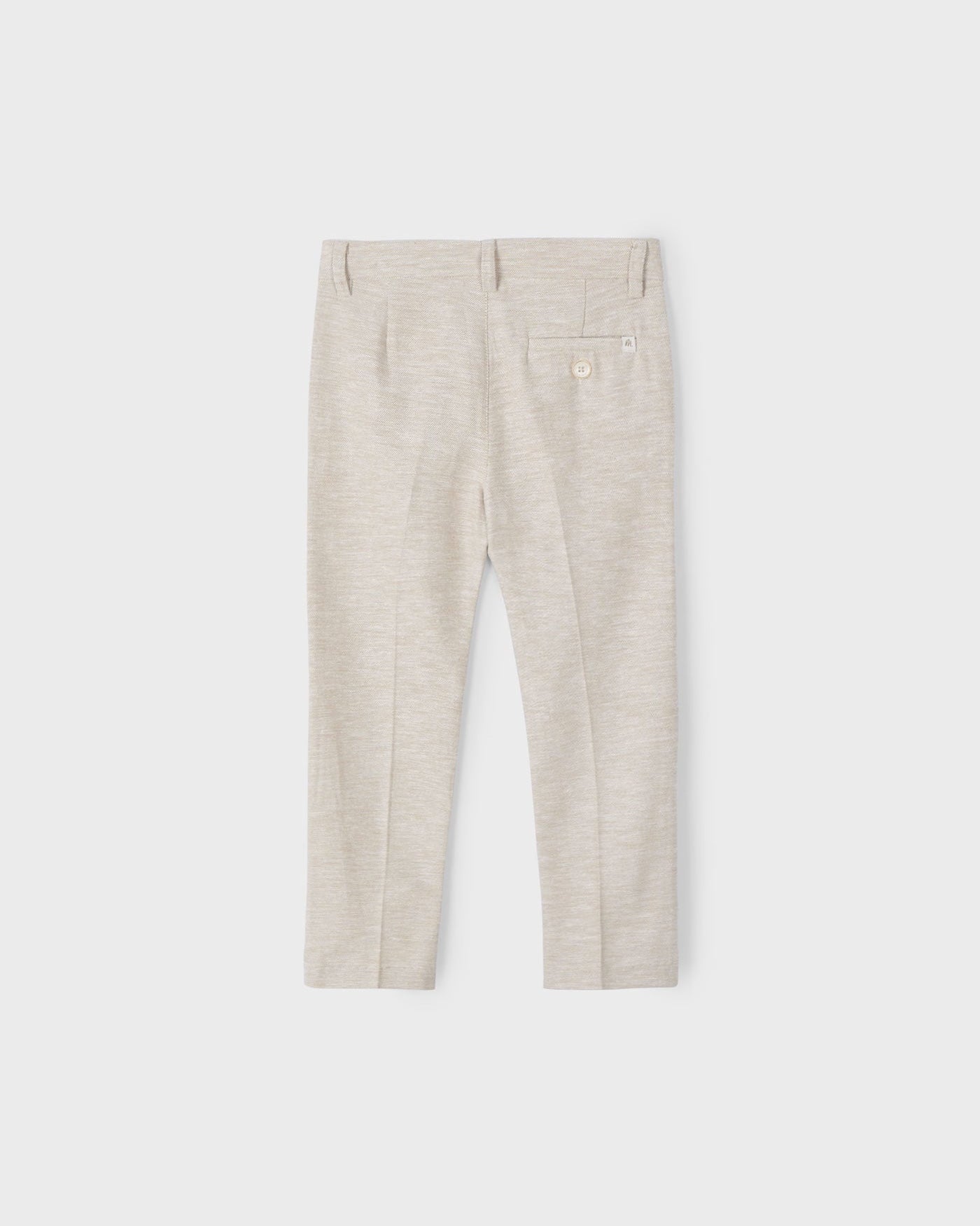 Pantalone elegante in lino bambino Mayoral beige Mayoral Beige