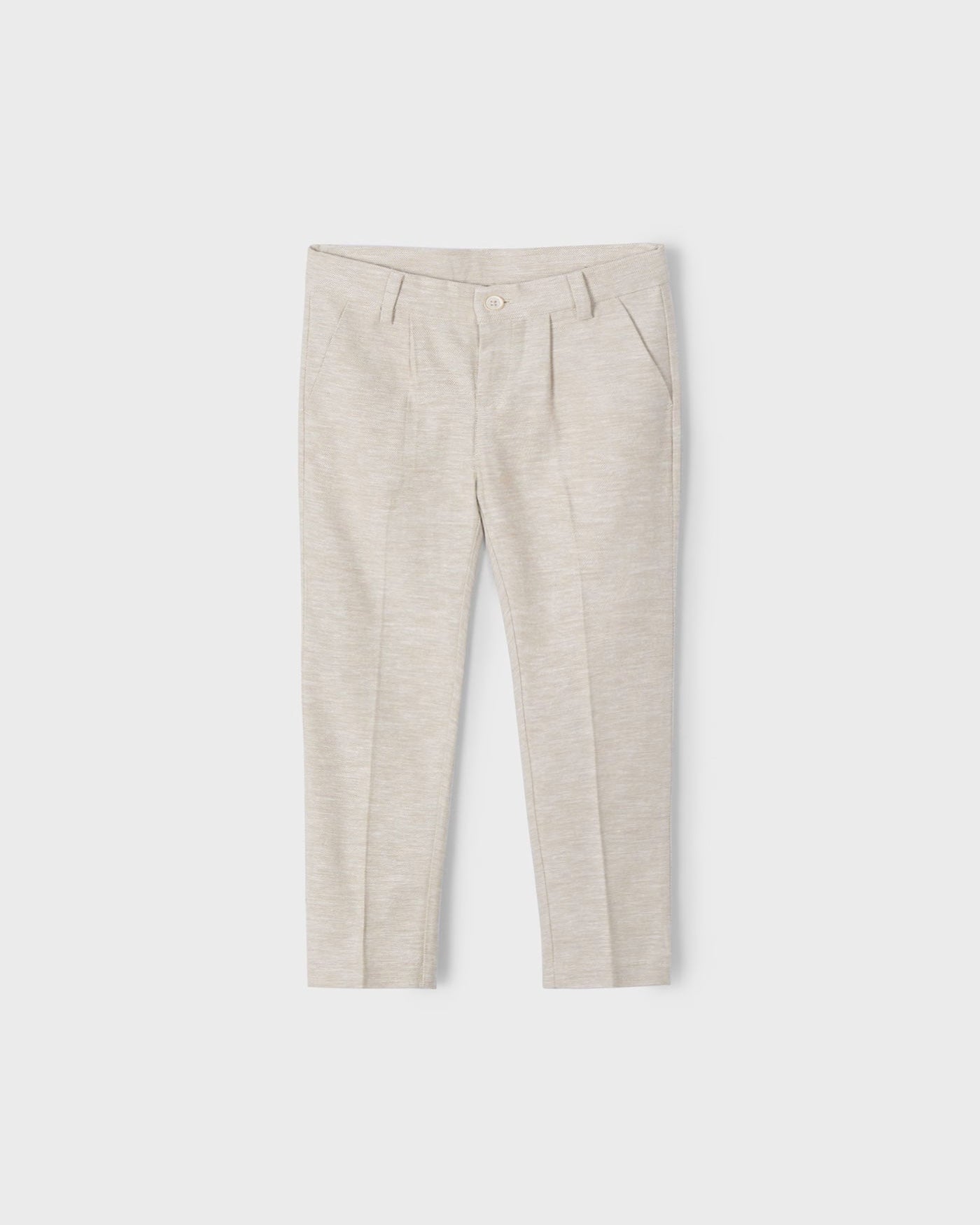 Pantalone elegante in lino bambino Mayoral beige Mayoral Beige