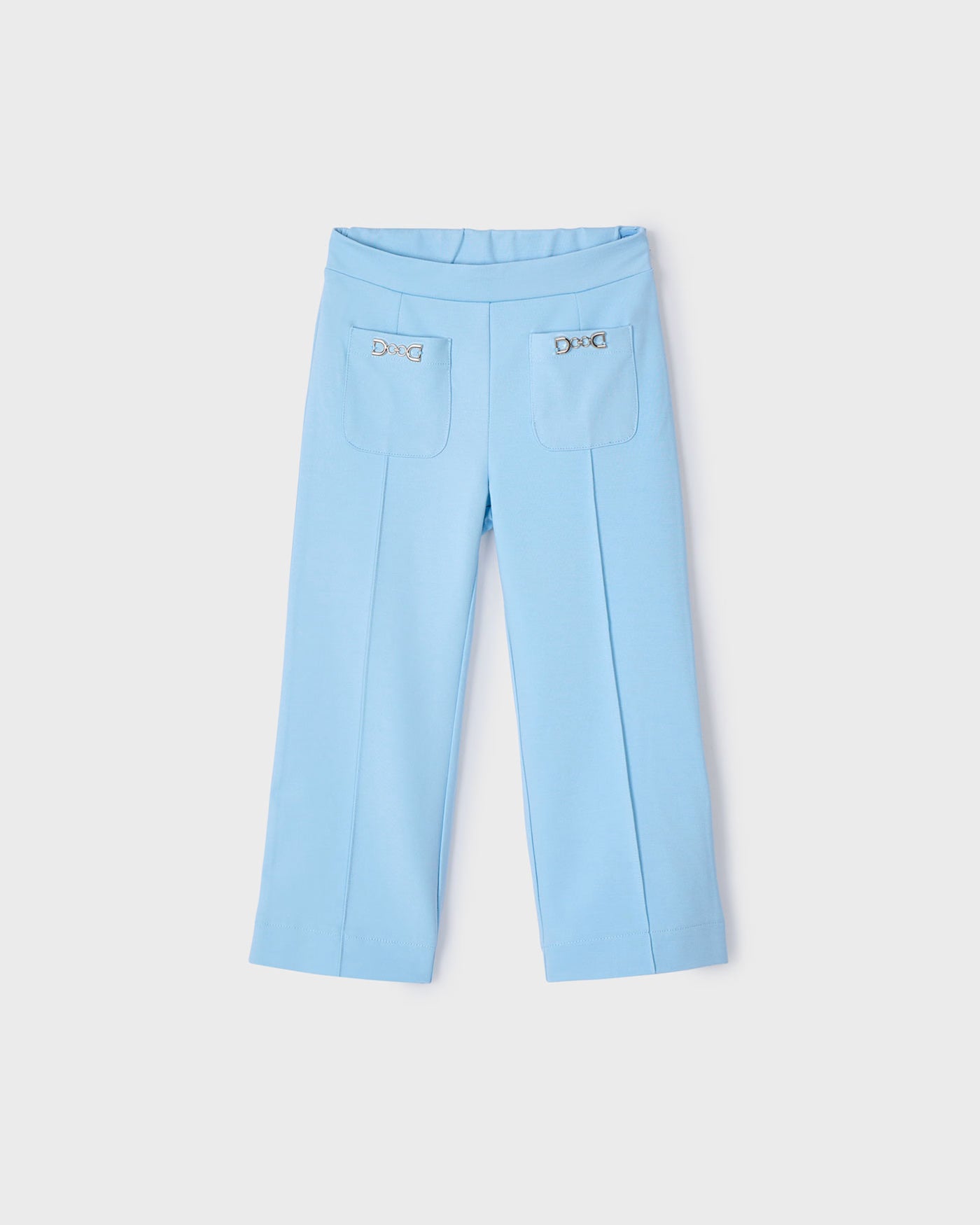 Pantalone elegante punto roma bambina Mayoral azzurro cielo Mayoral 2 Anni 92cm