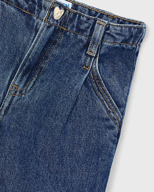 Pantalone jeans a campana bambina Mayoral blu scuro Mayoral 2 Anni 92cm