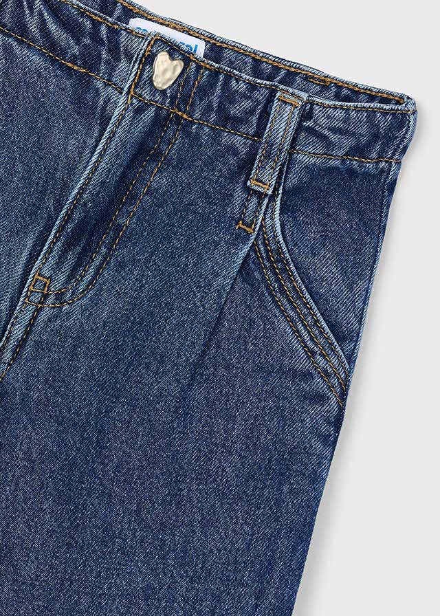Pantalone jeans a campana bambina Mayoral blu scuro Mayoral 2 Anni 92cm