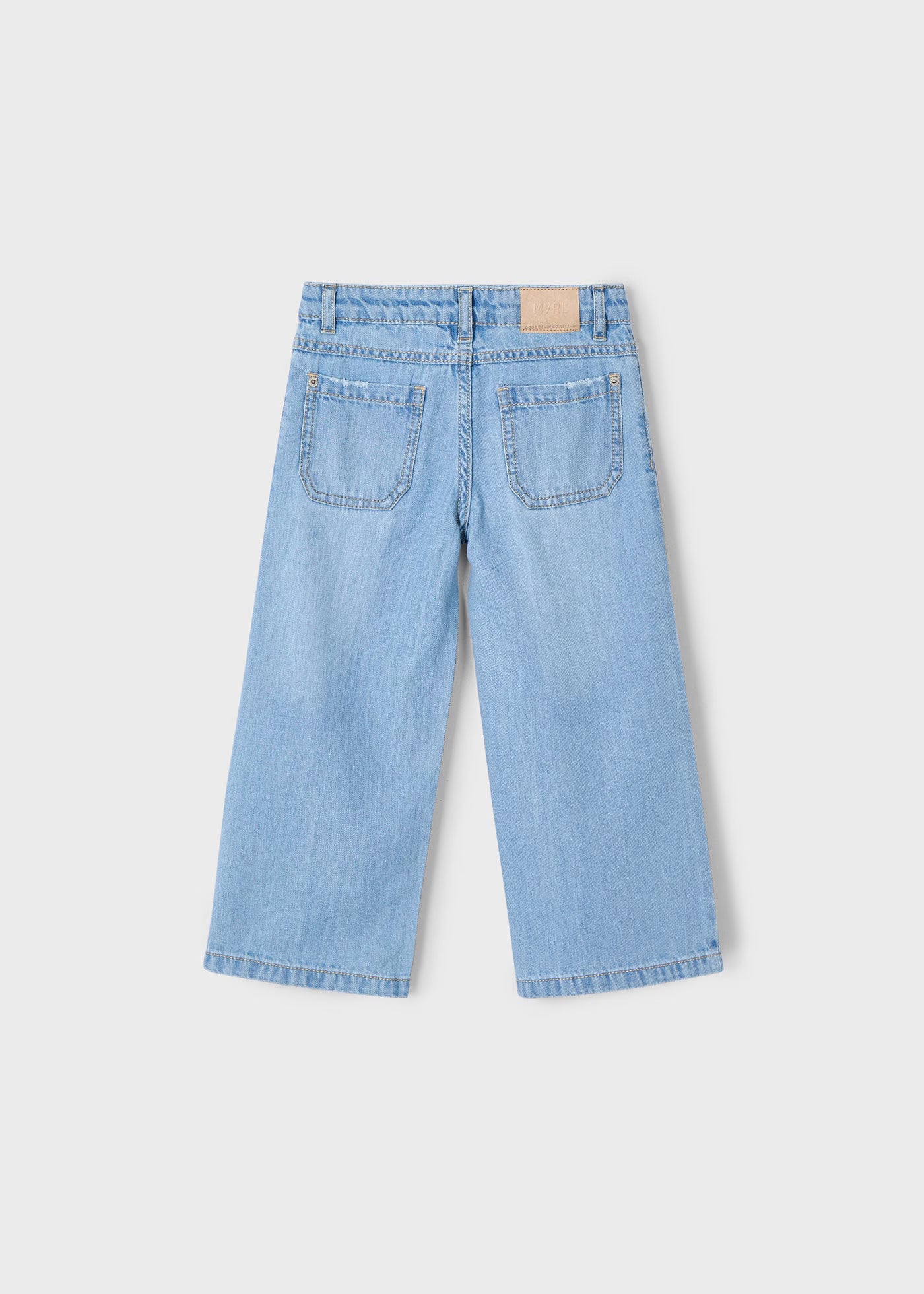 Pantalone jeans largo bambina Mayoral blu chiaro Mayoral 2 Anni 92cm