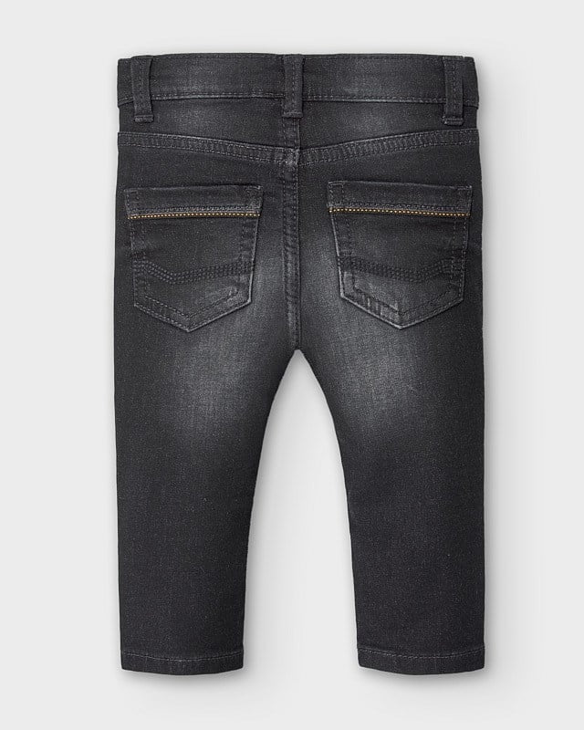 Pantalone jeans neonato Mayoral slim fit nero - ErreGiModaBimbo
