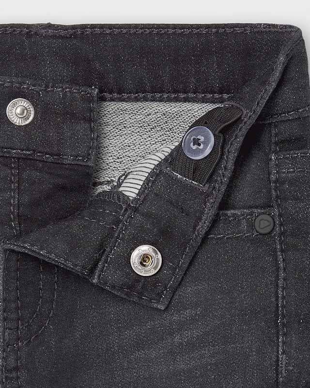 Pantalone jeans neonato Mayoral slim fit nero - ErreGiModaBimbo