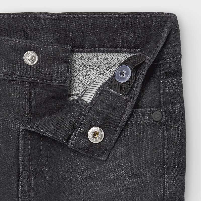 Pantalone jeans neonato Mayoral slim fit nero - ErreGiModaBimbo