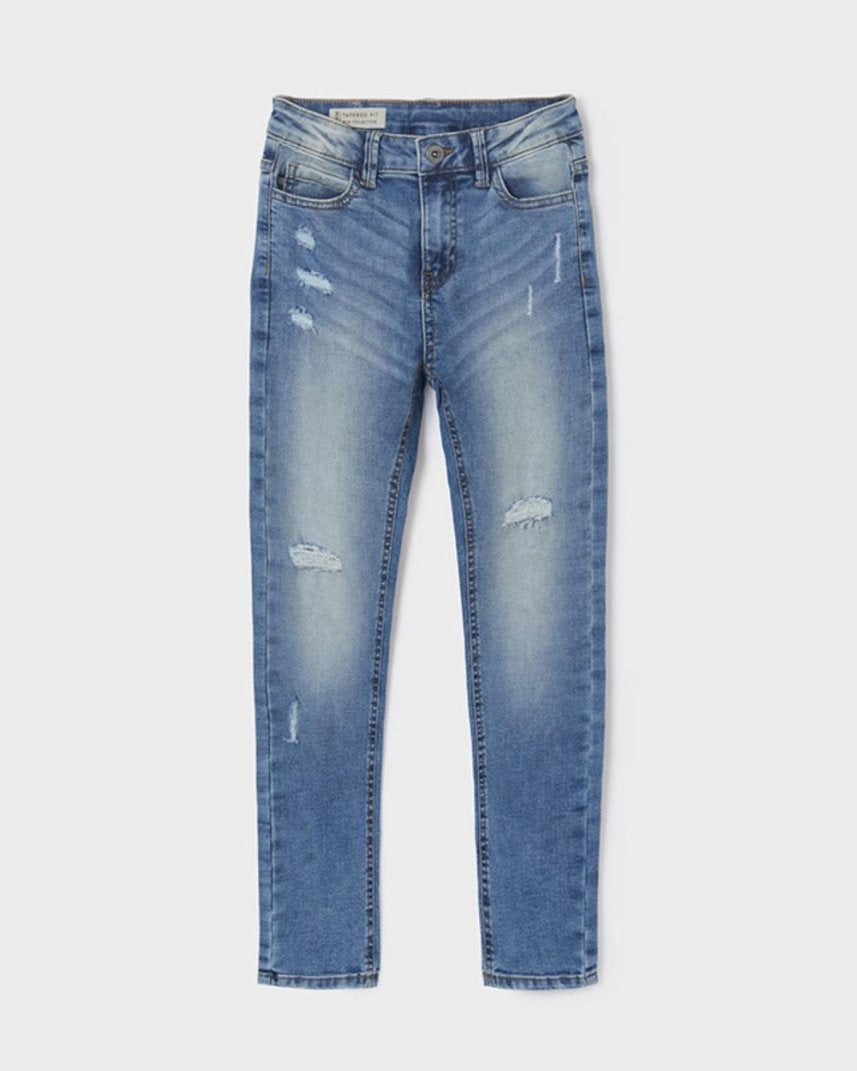 Pantalone lungo Jeans strappato ragazzo Mayoral - ErreGiModaBimbo