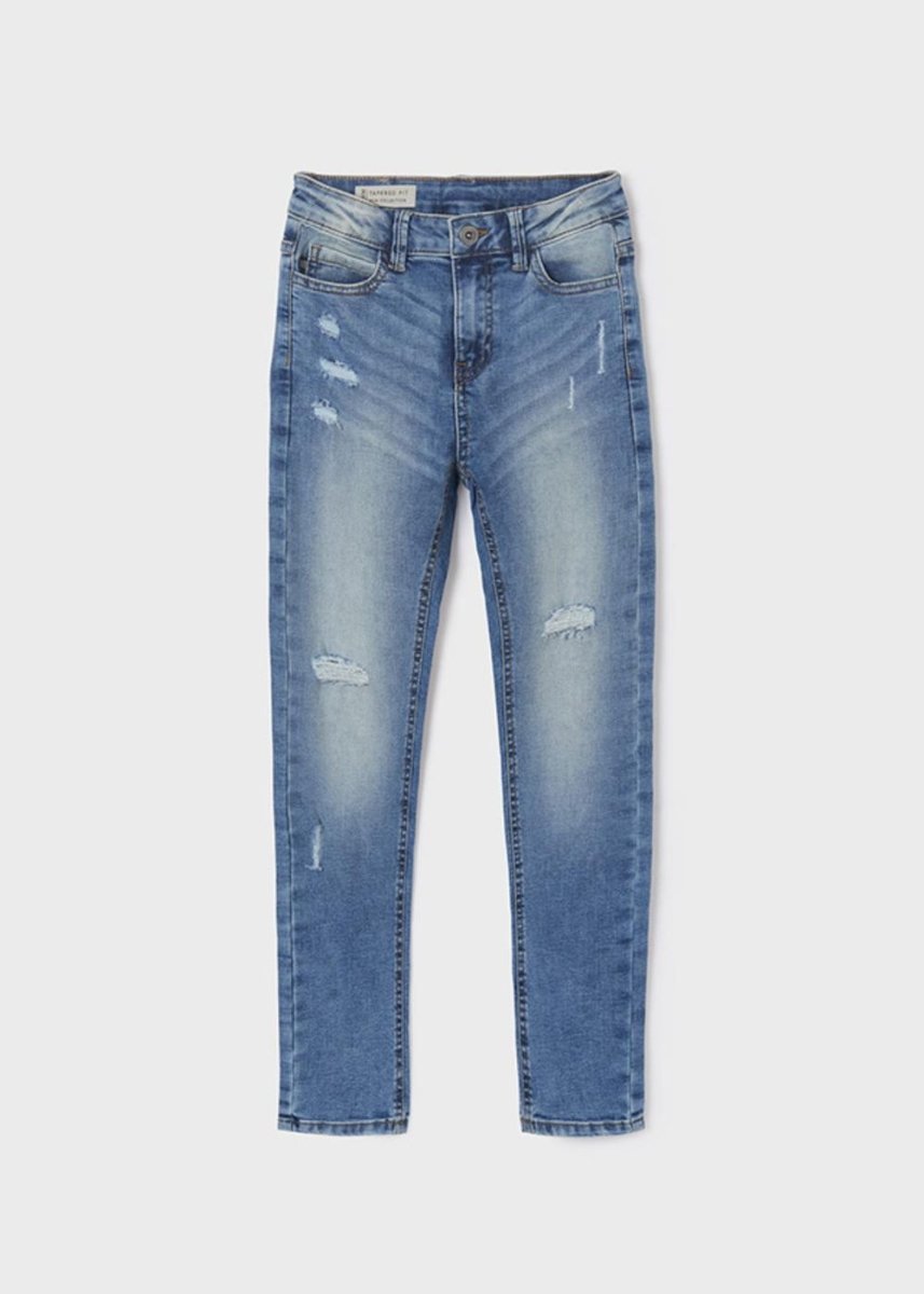 Pantalone lungo Jeans strappato ragazzo Mayoral - ErreGiModaBimbo