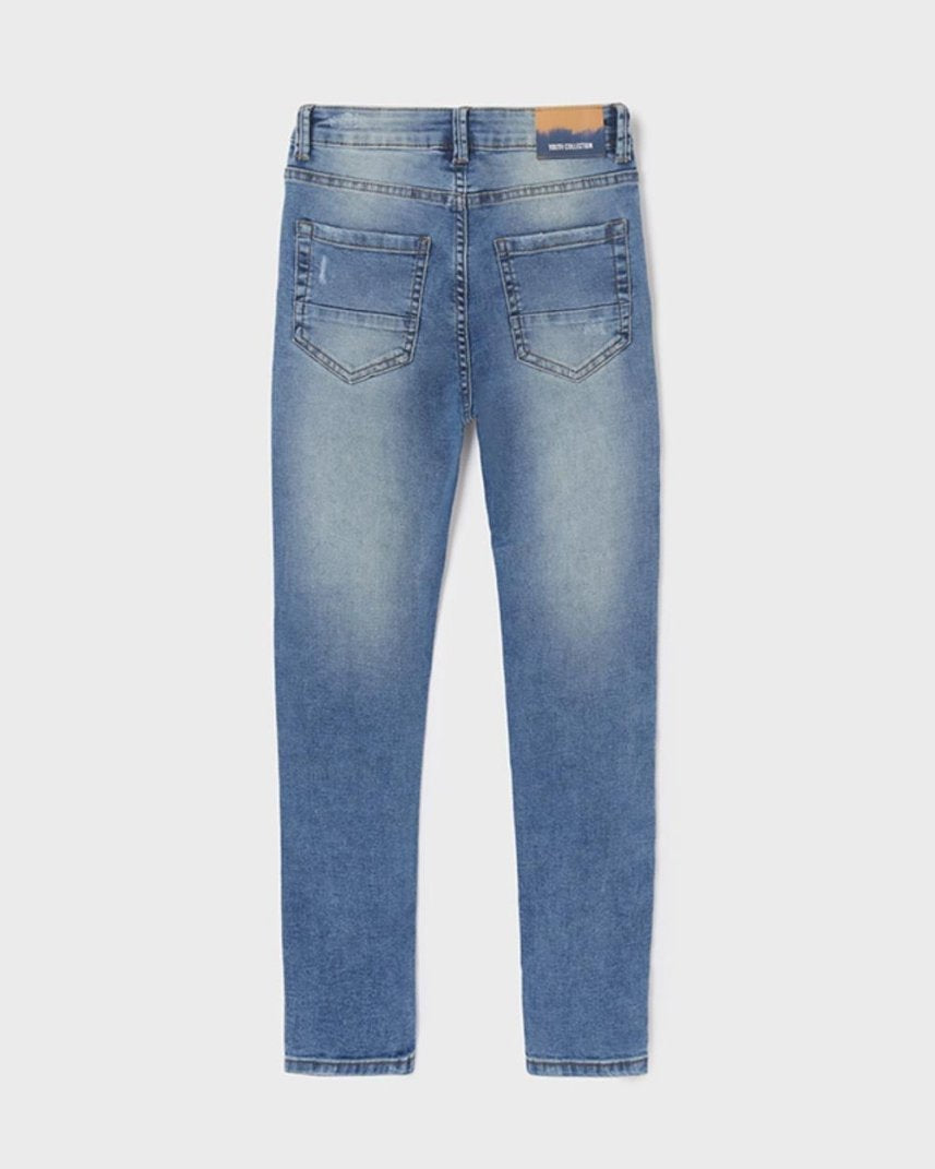 Pantalone lungo Jeans strappato ragazzo Mayoral - ErreGiModaBimbo