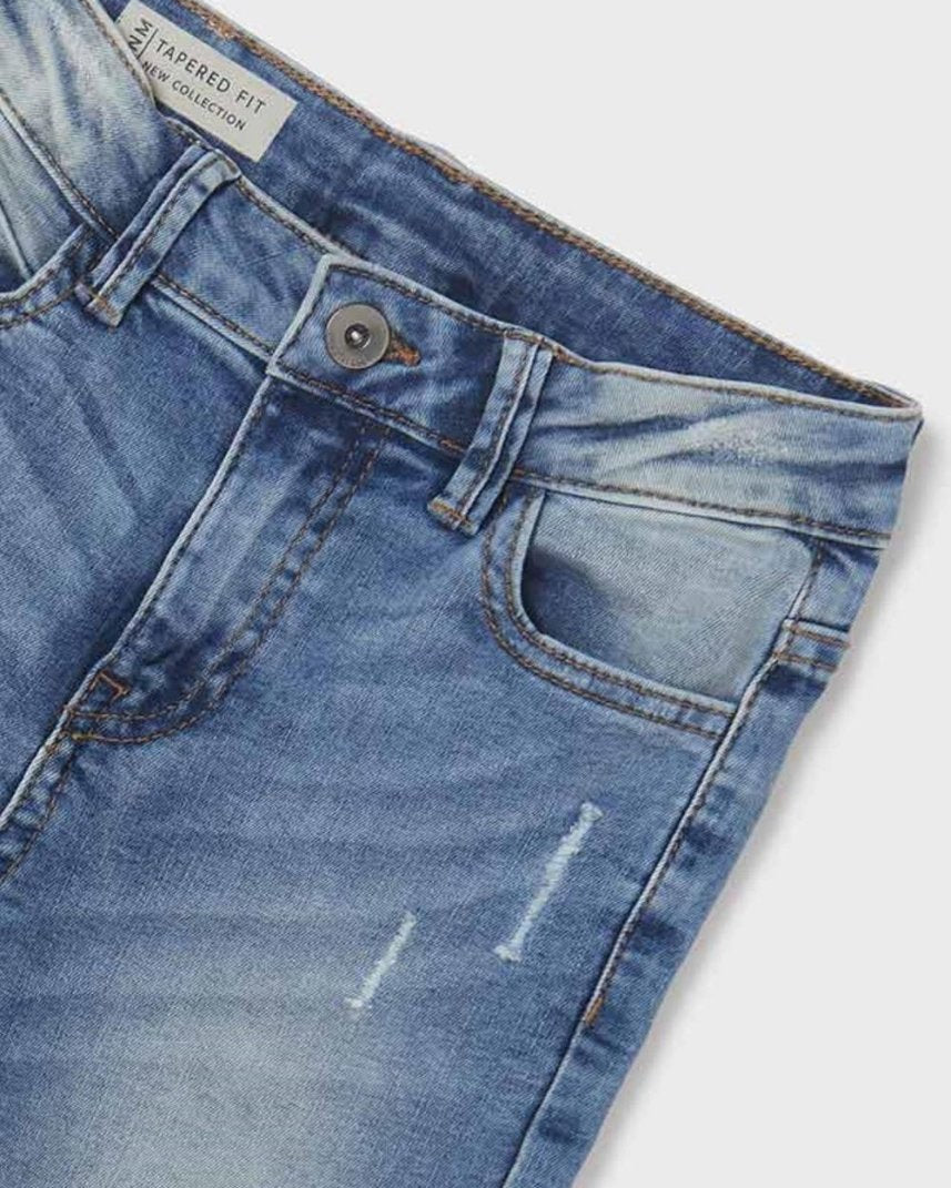 Pantalone lungo Jeans strappato ragazzo Mayoral - ErreGiModaBimbo