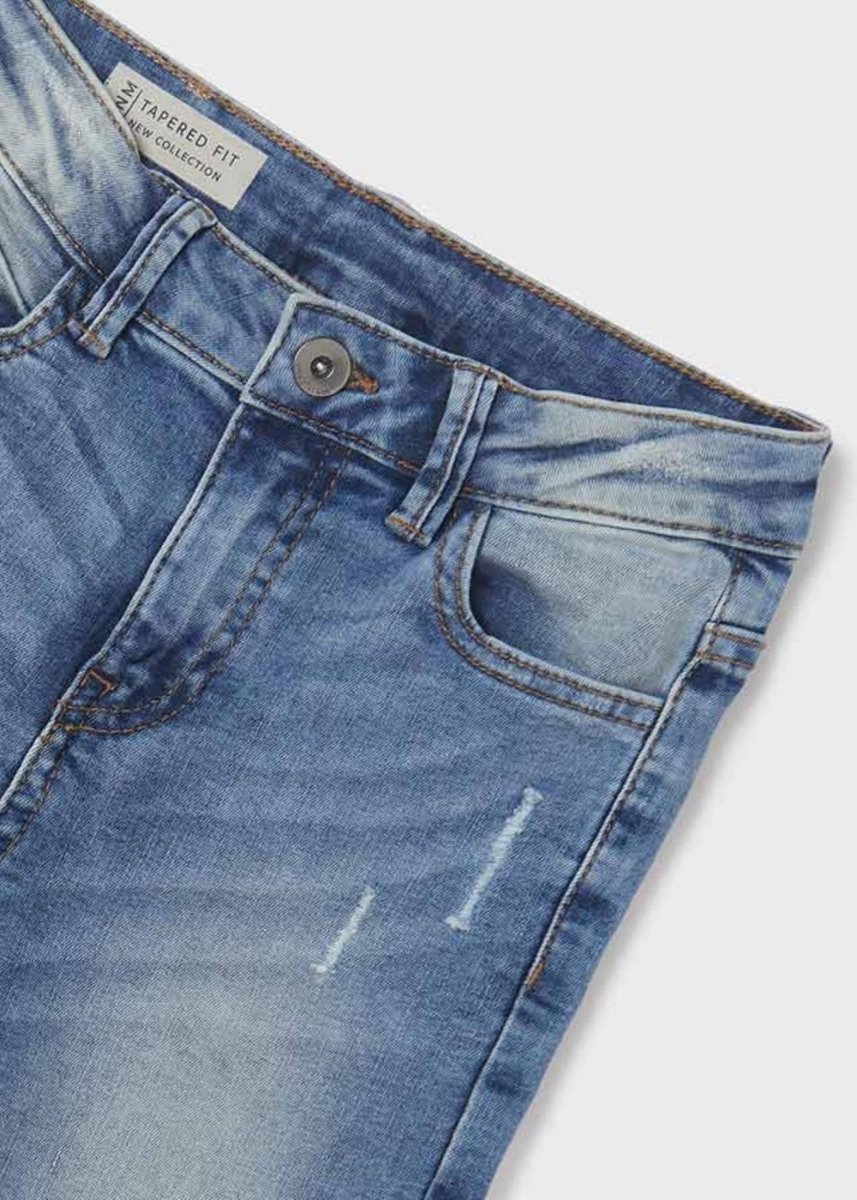 Pantalone lungo Jeans strappato ragazzo Mayoral - ErreGiModaBimbo
