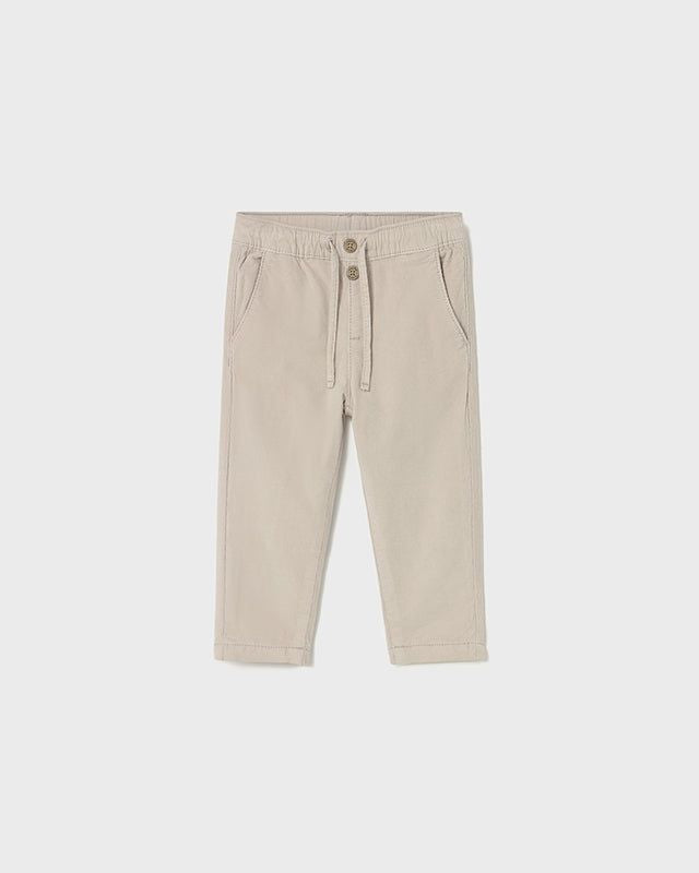 Pantalone lungo jogger in velluto a micro coste neonato Mayoral beige Mayoral 6 Mesi 68cm