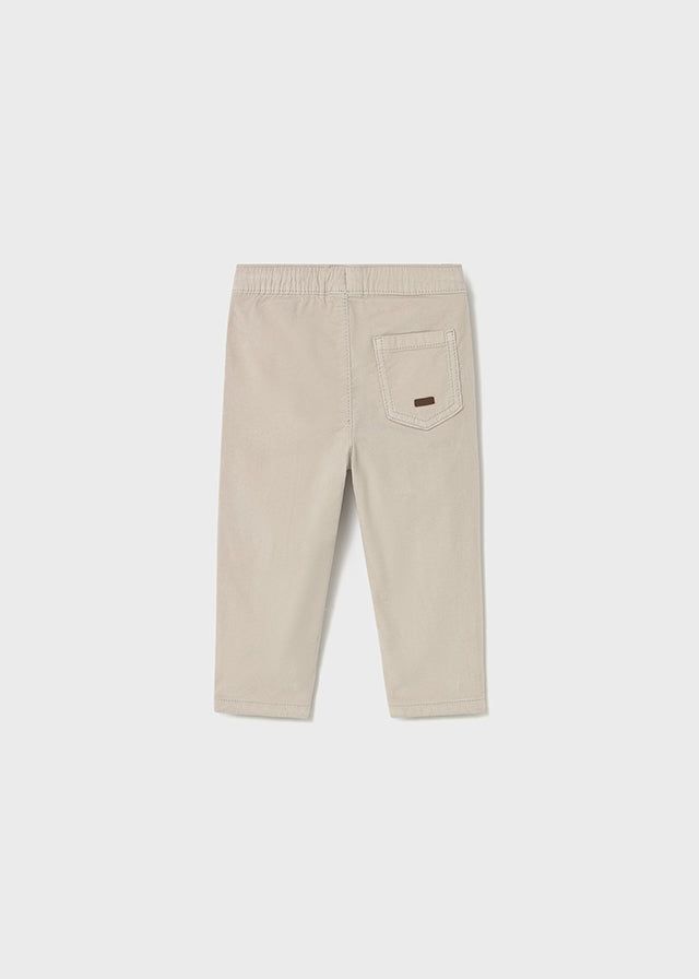 Pantalone lungo jogger in velluto a micro coste neonato Mayoral beige Mayoral 6 Mesi 68cm